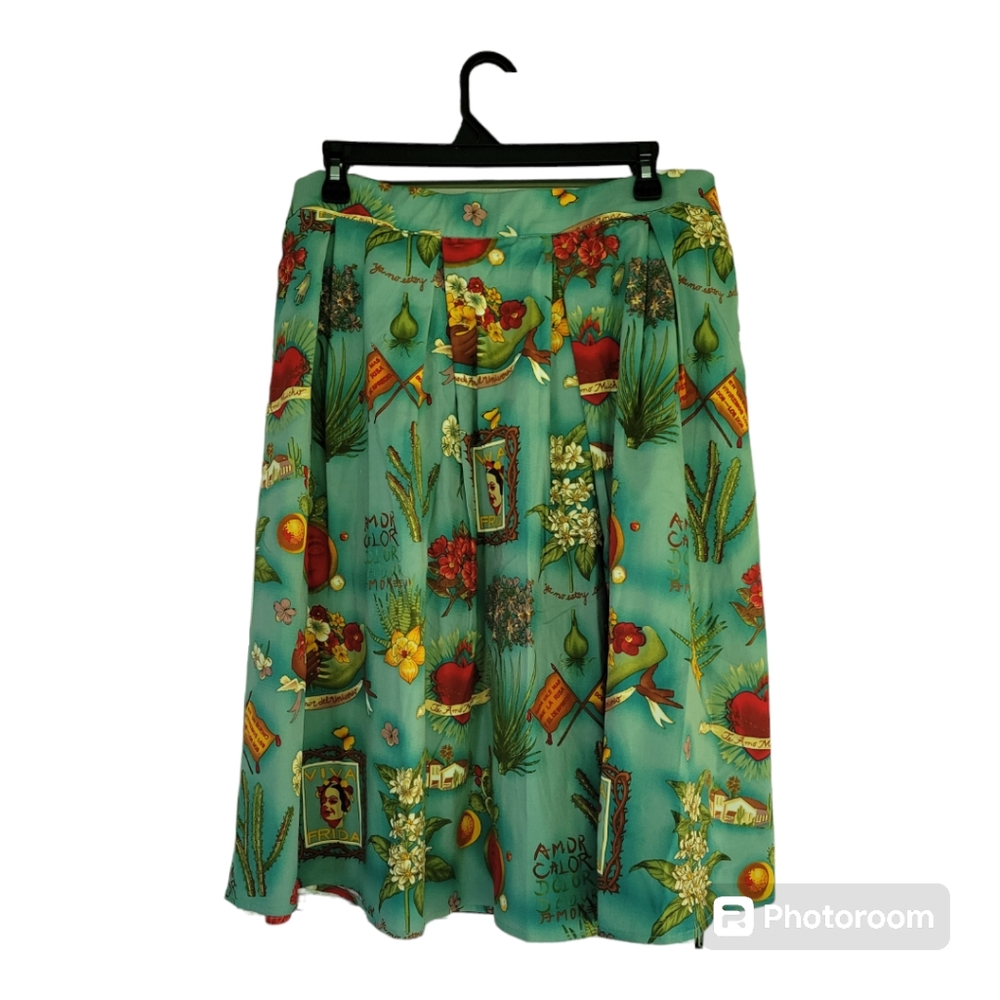 New Frida Kahlo design swing skirt by Tandisk